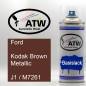 Preview: Ford, Kodak Brown Metallic, J1 / M7261: 400ml Sprühdose, von ATW Autoteile West.